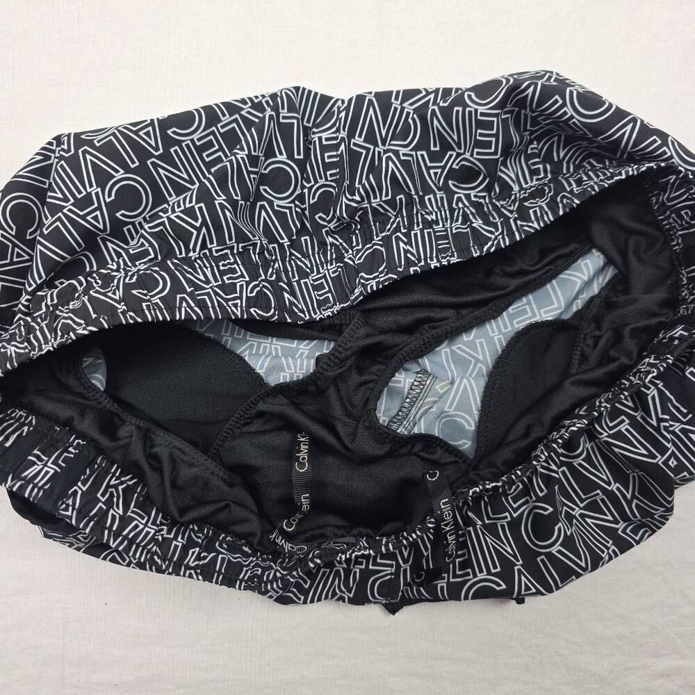 Calvin Klein Women L Athletic Shorts Logo Print - Picture 5 of 7